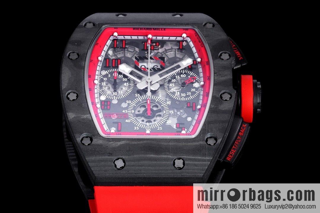 Z Factory Richard Mill RM11-FM Series RM 11-FM with 7750 Chronograph Mechanical Movement Fly Back Chronograph Automatic Watch