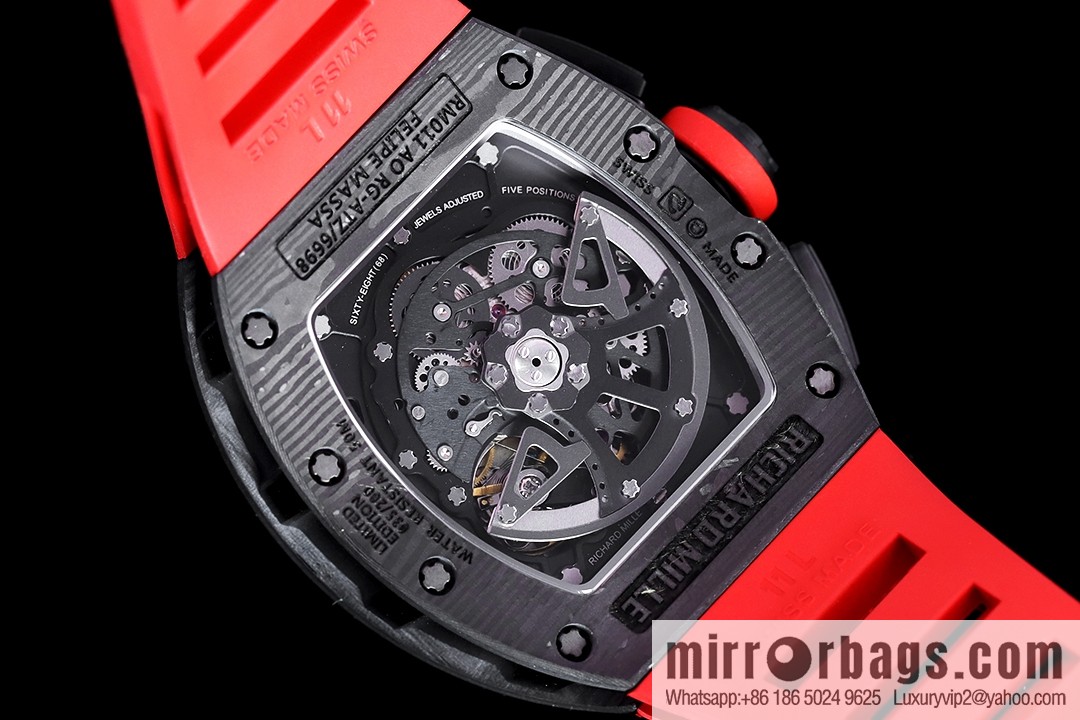Z Factory Richard Mill RM11-FM Series RM 11-FM with 7750 Chronograph Mechanical Movement Fly Back Chronograph Automatic Watch