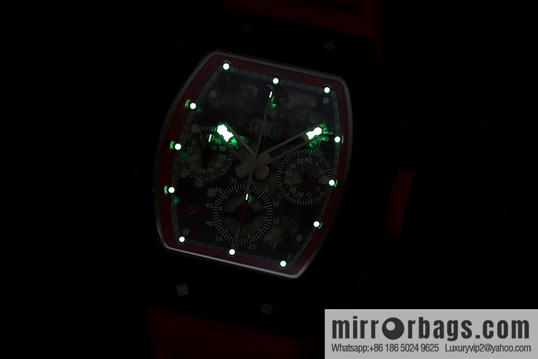Z Factory Richard Mill RM11-FM Series RM 11-FM with 7750 Chronograph Mechanical Movement Fly Back Chronograph Automatic Watch