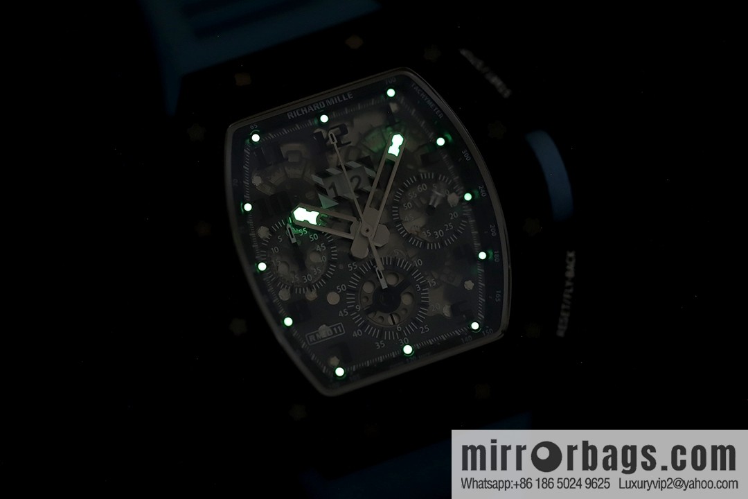 Z Factory Richard Mill RM11-FM Series RM 11-FM with 7750 Chronograph Mechanical Movement Fly Back Chronograph Automatic Watch