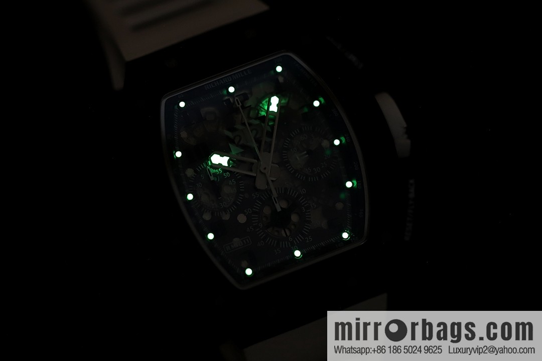 Z Factory Richard Mill RM11-FM Series RM 11-FM with 7750 Chronograph Mechanical Movement Fly Back Chronograph Automatic Watch