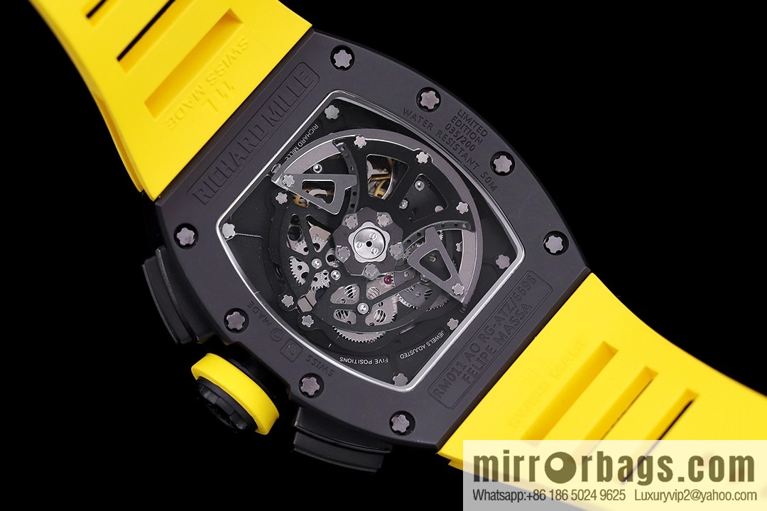 Z Factory Richard Mill RM11-FM Series RM 11-FM with 7750 Chronograph Mechanical Movement Fly Back Chronograph Automatic Watch