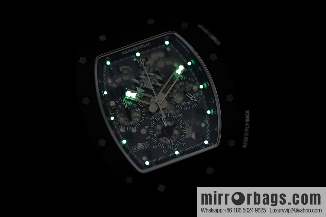 Z Factory Richard Mill RM11-FM Series RM 11-FM with 7750 Chronograph Mechanical Movement Fly Back Chronograph Automatic Watch