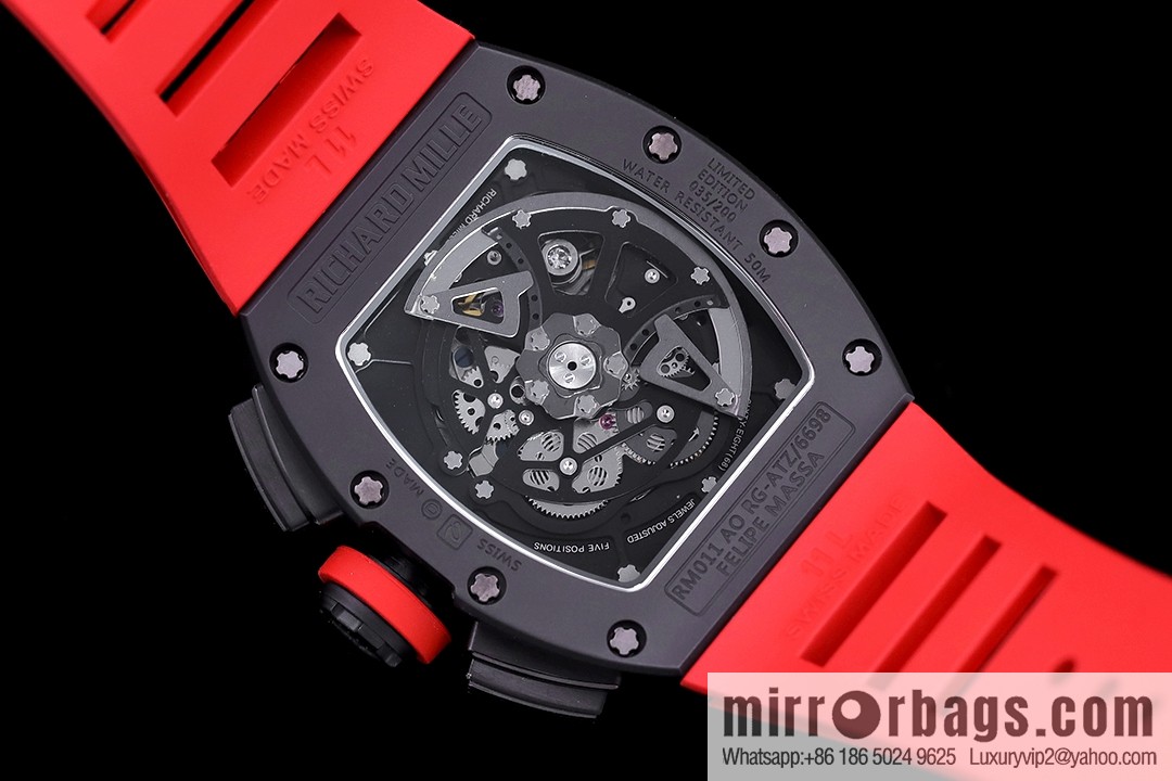 Z Factory Richard Mill RM11-FM Series RM 11-FM with 7750 Chronograph Mechanical Movement Fly Back Chronograph Automatic Watch
