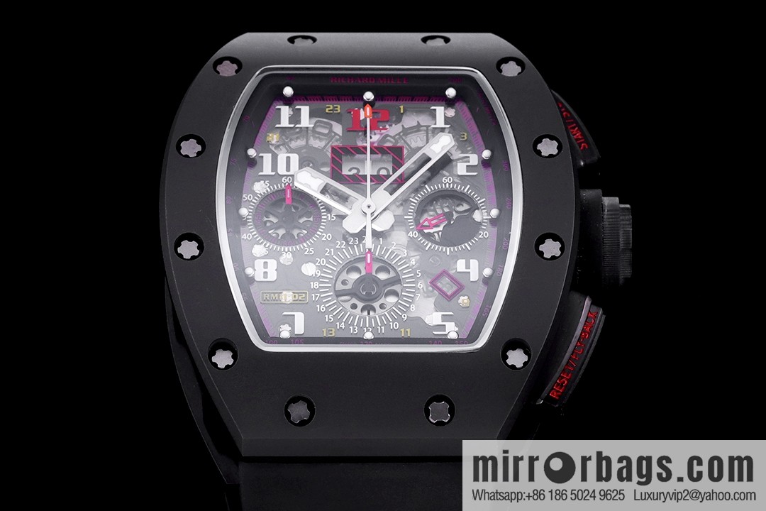 Z Factory Richard Mill RM11-FM Series RM 11-FM with 7750 Chronograph Mechanical Movement Fly Back Chronograph Automatic Watch