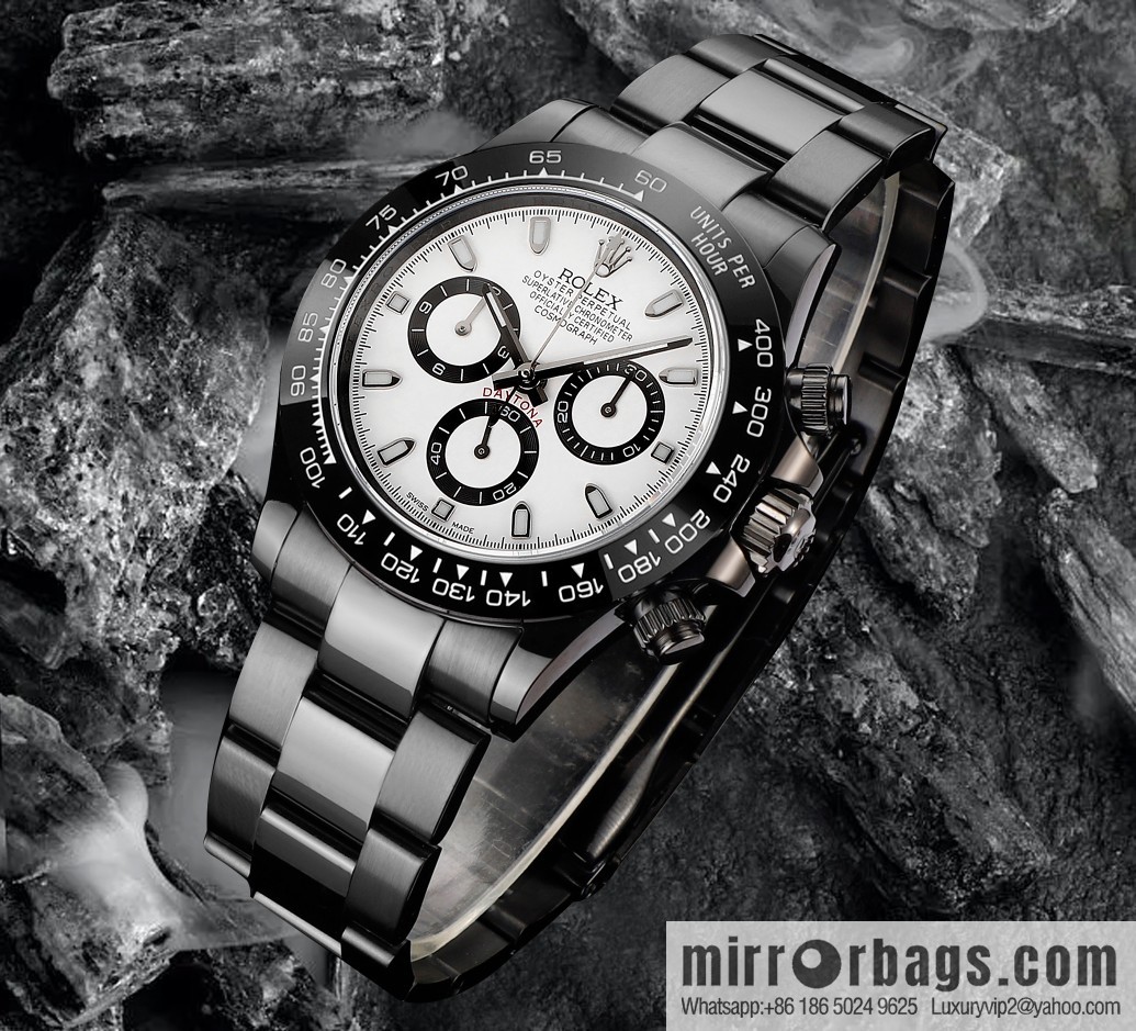 🔥Ultra-thin upgrade 12.3mm latest fourth-generation Daytona stainless steel all-black latest carbon black vacuum plating replica 40mm