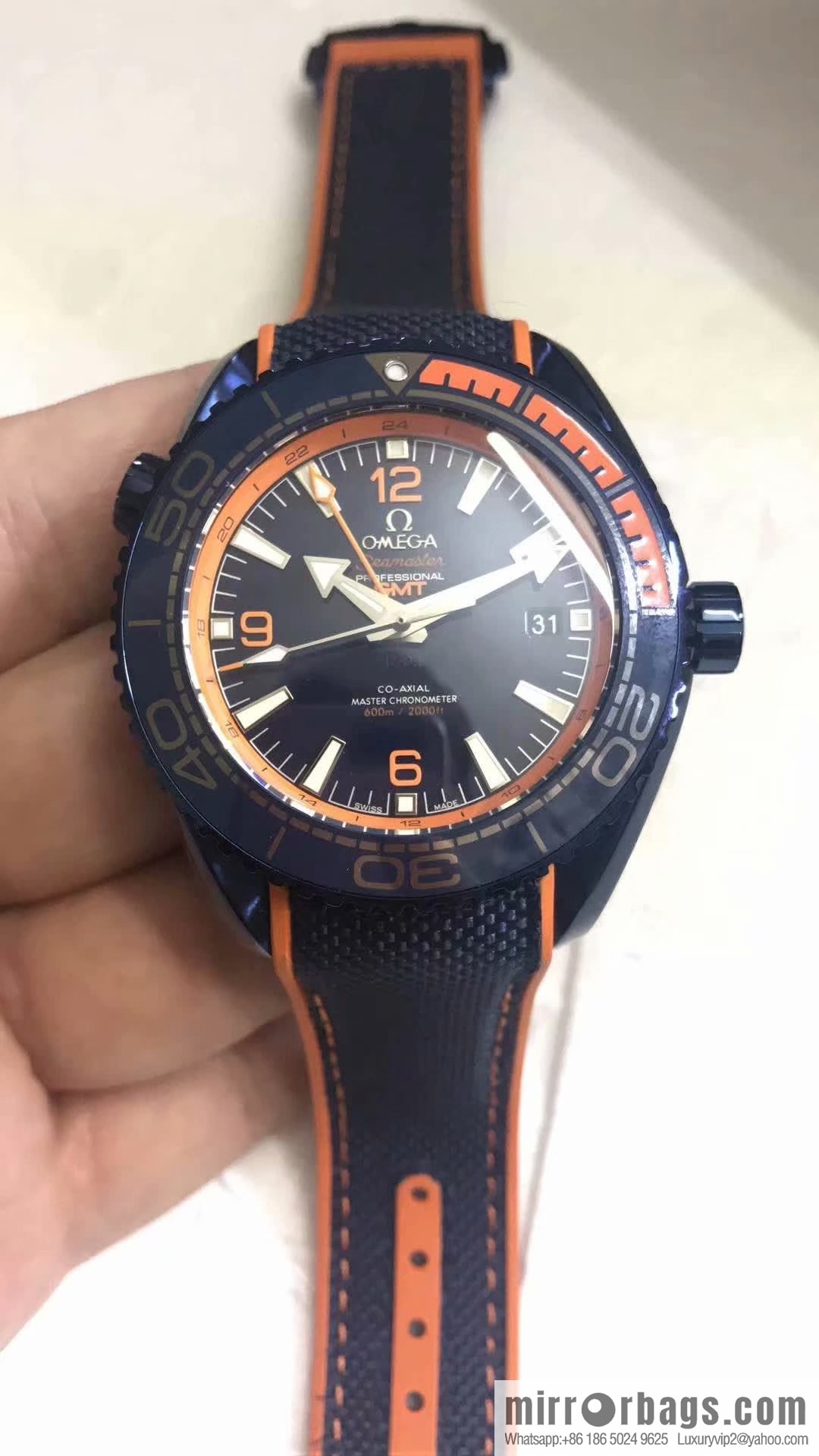 BF boutique, hippocampus 600-meter series automatic mechanical men's watch is equipped with the original 4-pin GMT8906 movement with stable performance