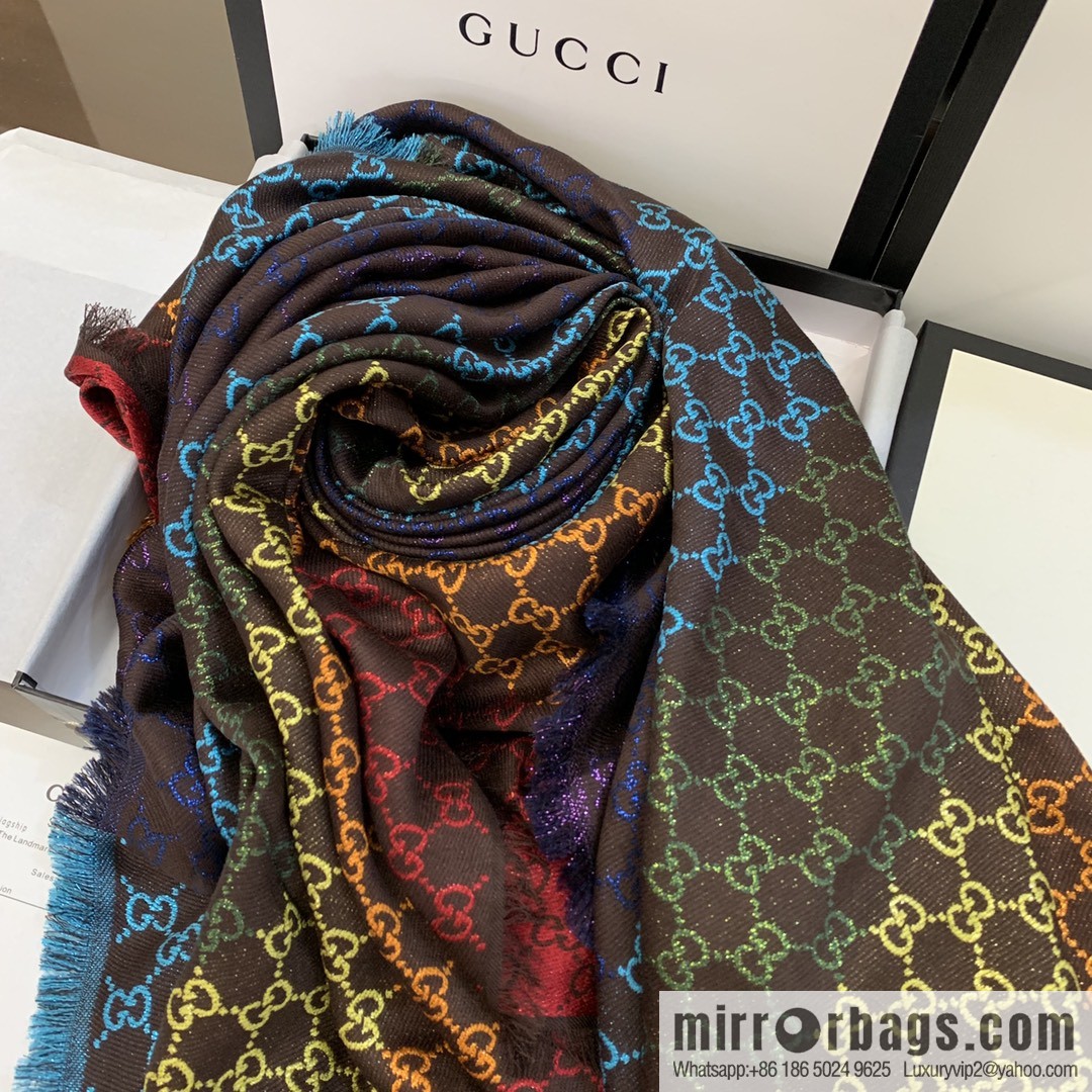 GUCCI Gucci GG logo women's scarf 558274