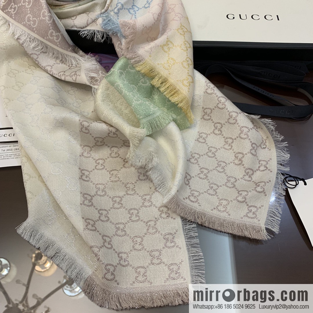 GUCCI Gucci GG logo women's scarf 558274