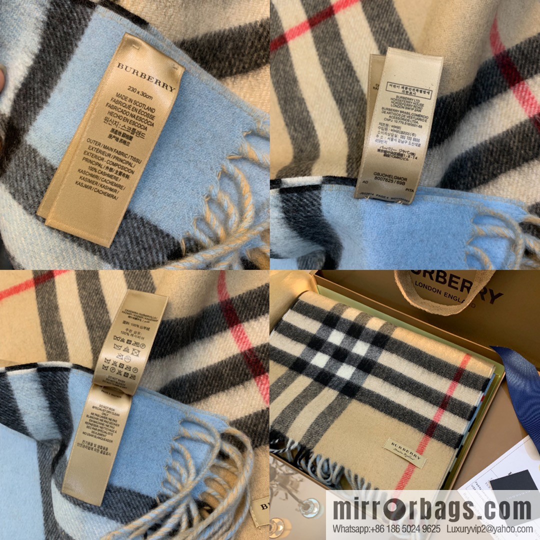 Burberry Burberry Scottish Worsted Cashmere Scarf