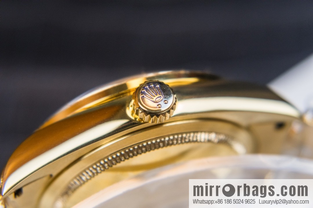 NS-Factory Rolex Log Full Diamond Series Swiss 2836 Movement Watch