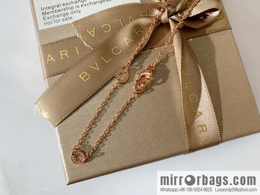 BVLGARI Bulgari classic black and white ceramic necklace