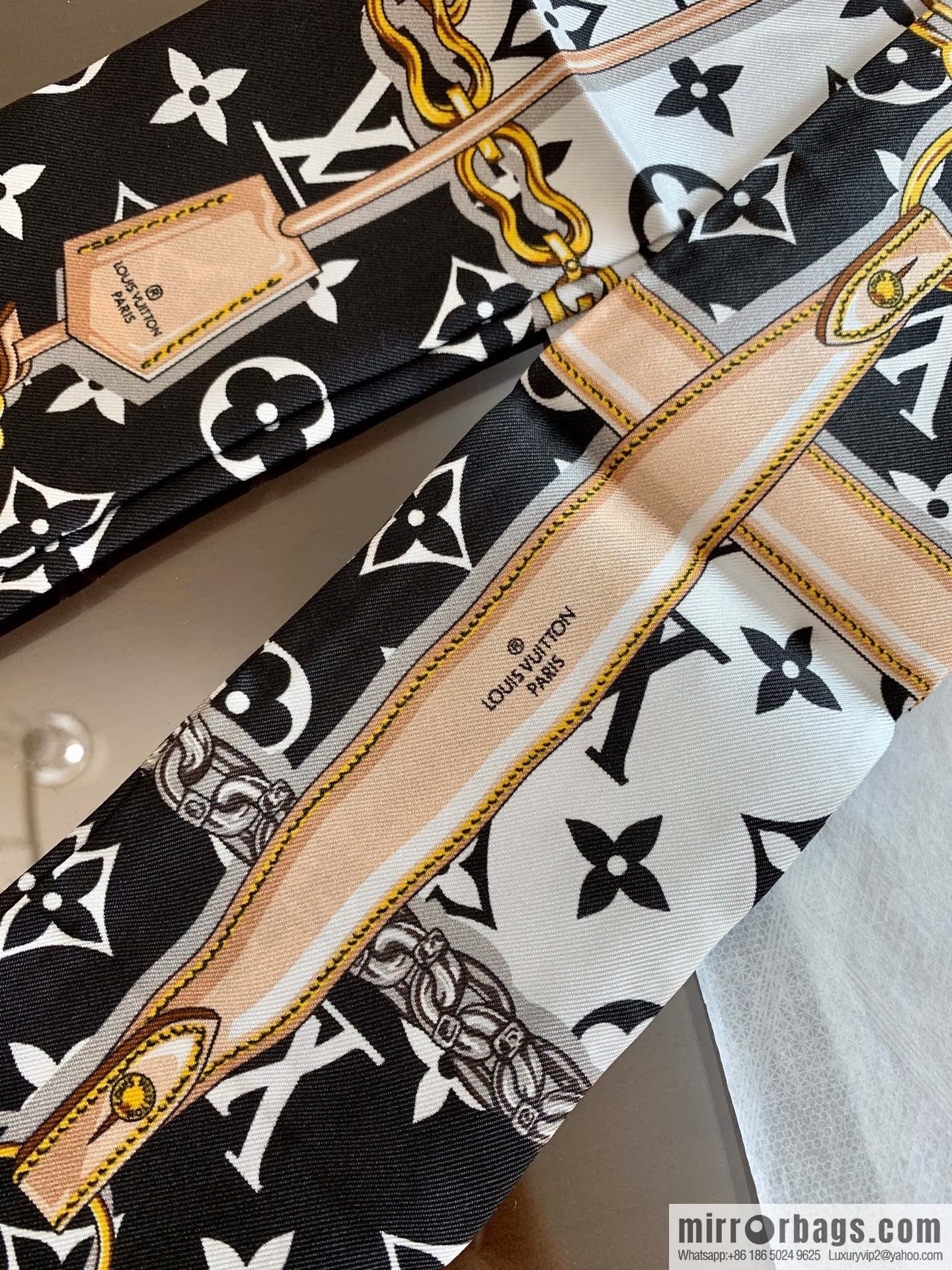 LV Louis Vuitton MONOGRAM CONFIDENTIAL Band M78656