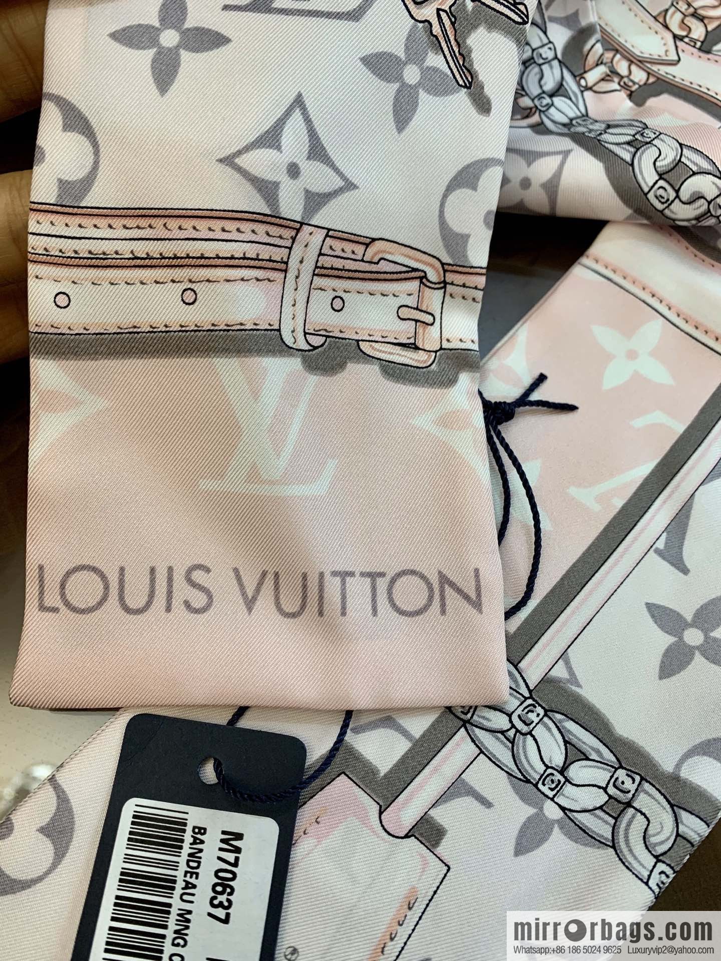 LV Louis Vuitton MONOGRAM CONFIDENTIAL Band M70637