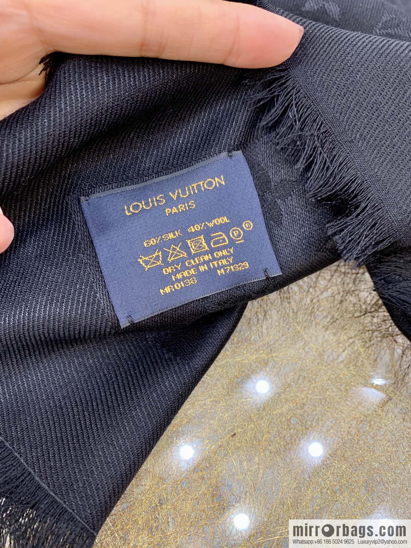 LV Louis Vuitton Monogram Denim Shawl M71378 M71382 M71330 M71329 M72412 M72046 M72273
