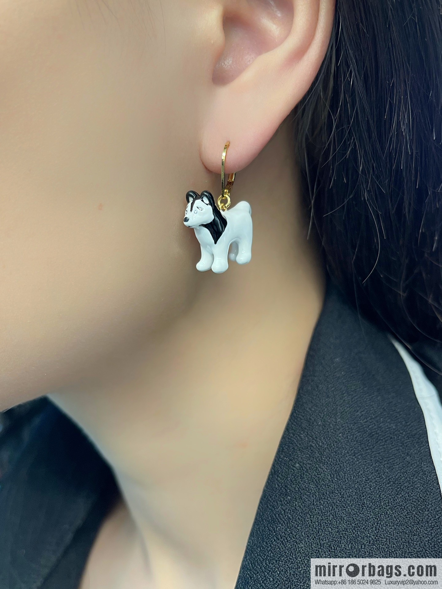 New Celine Husky stud earrings
