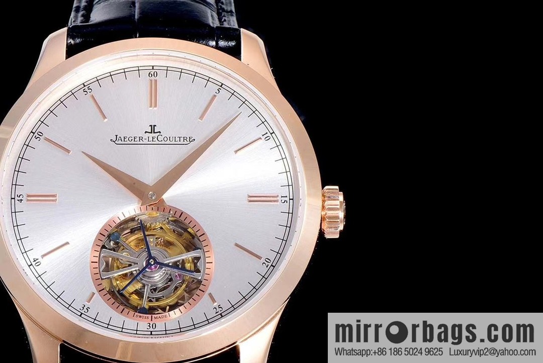 Jaeger-LeCoultre 1662451 Series Cal798 Automatic True Tourbillon Power Reserve 45 Hours Italian Cowhide Diameter: 42mm