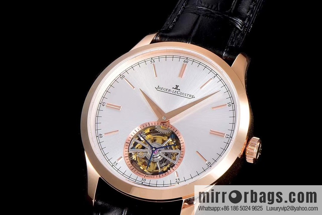Jaeger-LeCoultre 1662451 Series Cal798 Automatic True Tourbillon Power Reserve 45 Hours Italian Cowhide Diameter: 42mm