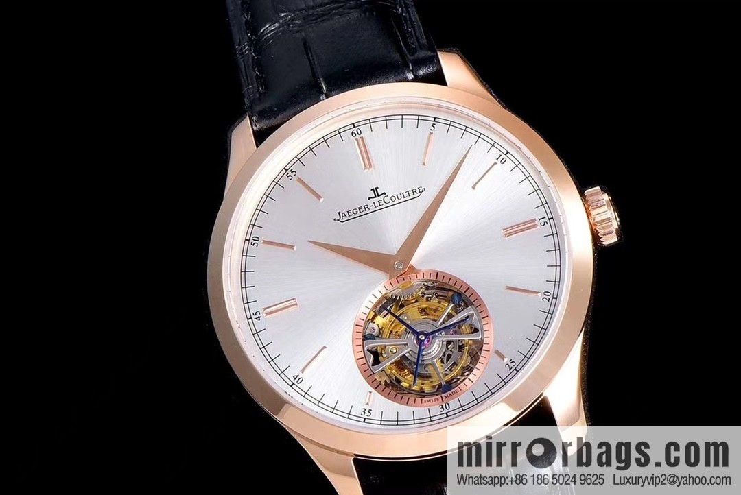 Jaeger-LeCoultre 1662451 Series Cal798 Automatic True Tourbillon Power Reserve 45 Hours Italian Cowhide Diameter: 42mm