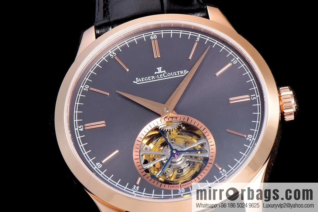 Jaeger-LeCoultre 1662451 Series Cal798 Automatic True Tourbillon Power Reserve 45 Hours Italian Cowhide Diameter: 42mm