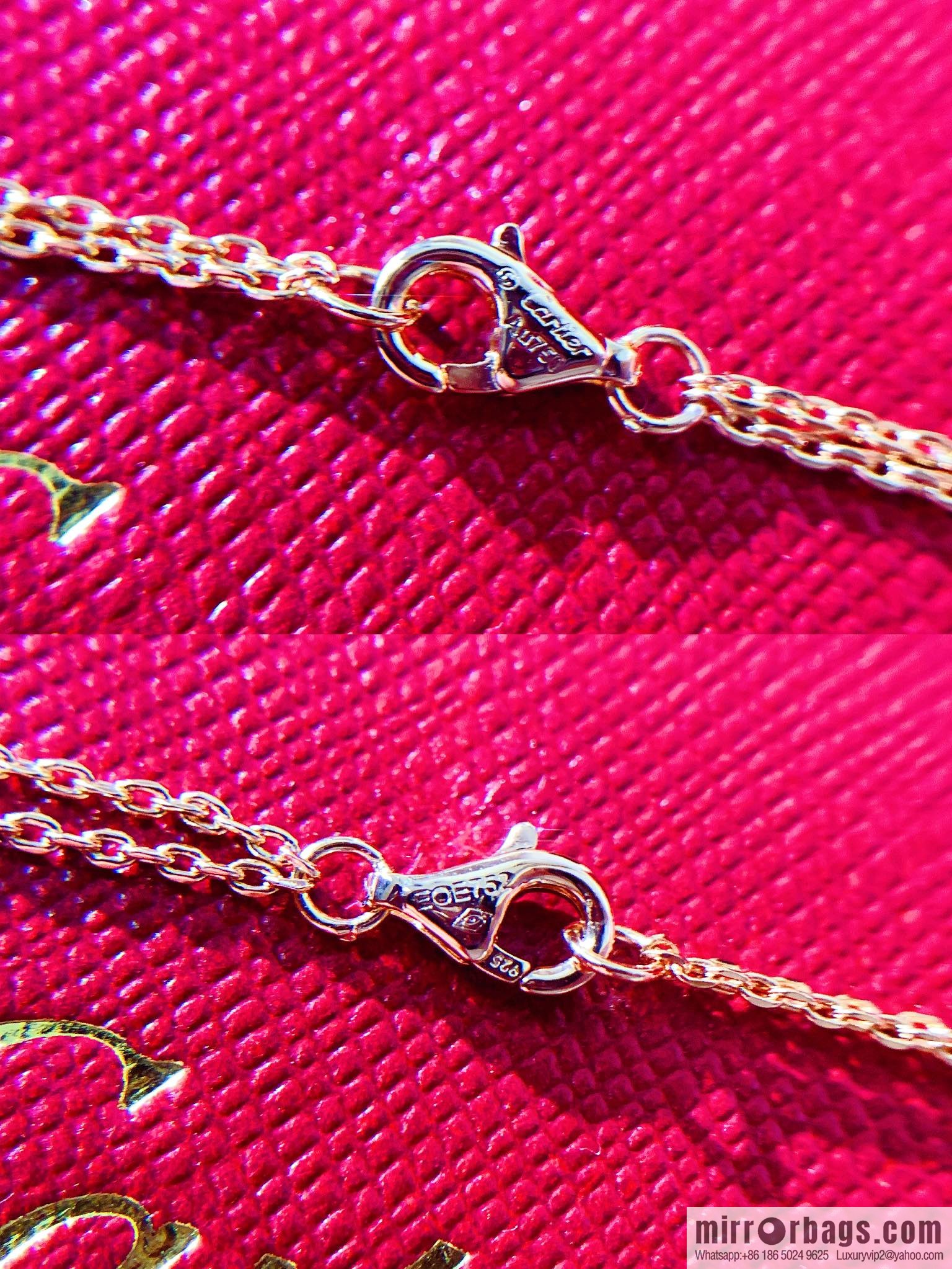 CARTIER Cartier LOVE series double chain necklace