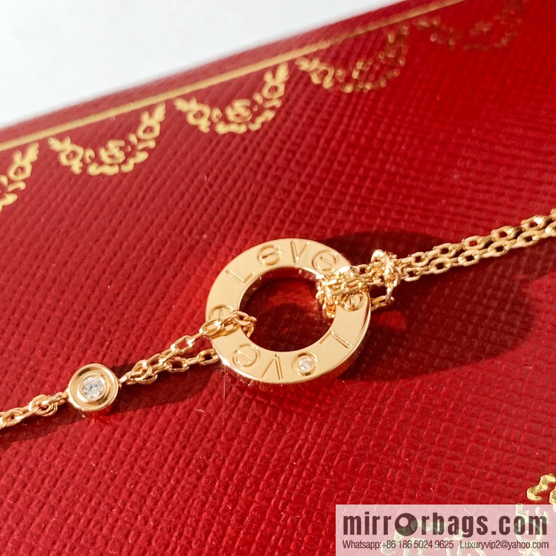 CARTIER Cartier LOVE series double chain bracelet