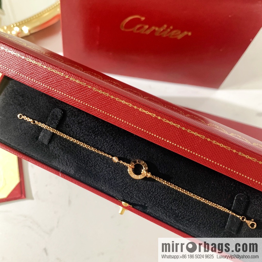 CARTIER Cartier LOVE series double chain bracelet