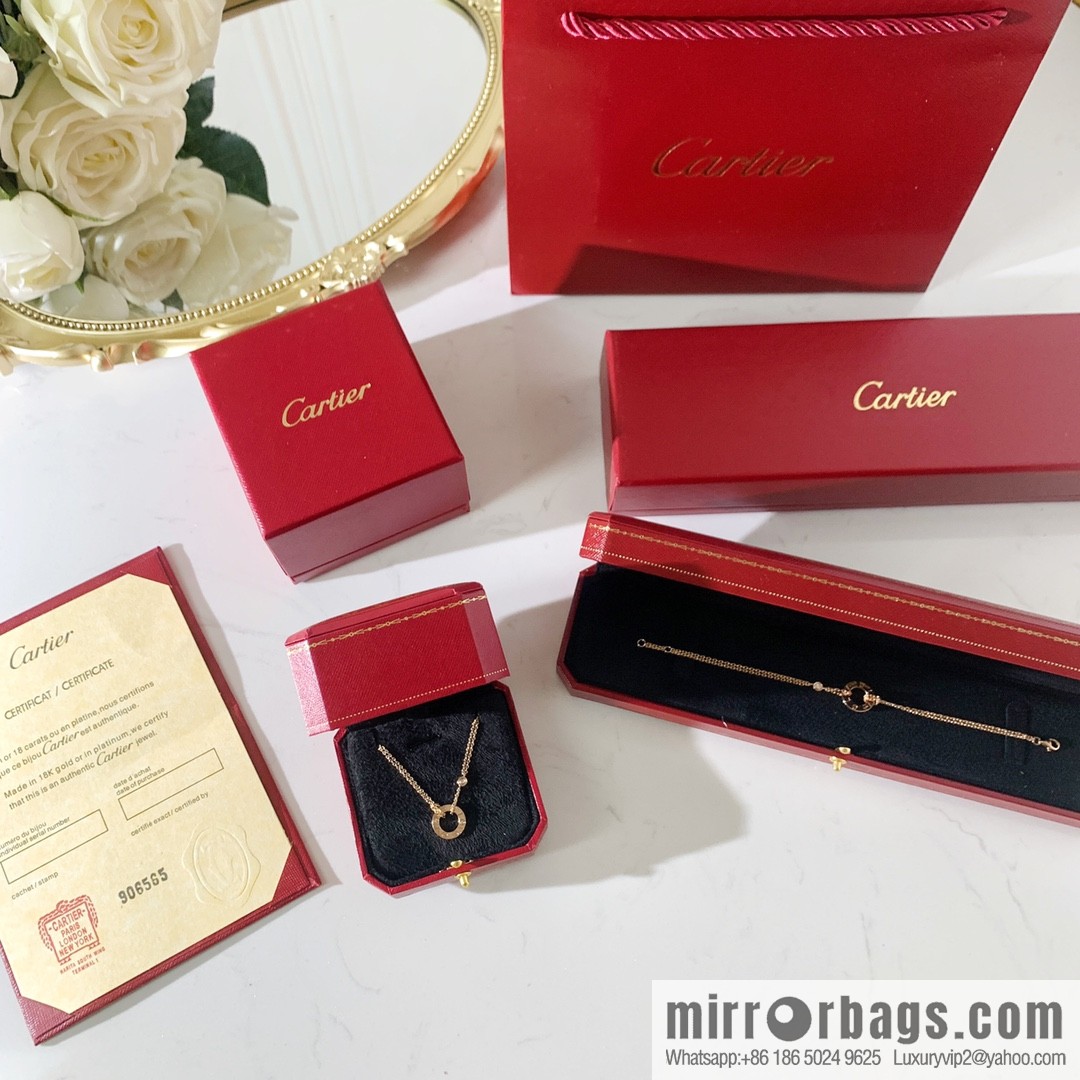 CARTIER Cartier LOVE series double chain bracelet