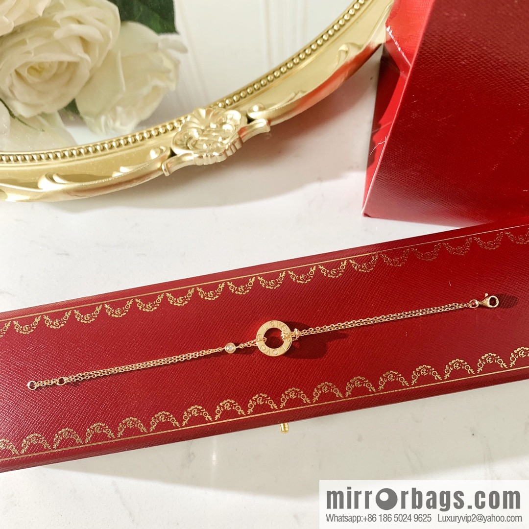 CARTIER Cartier LOVE series double chain bracelet