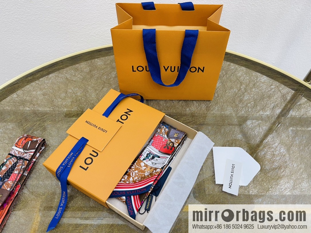 LV Louis Vuitton 100% silk Privé BB headband M76111