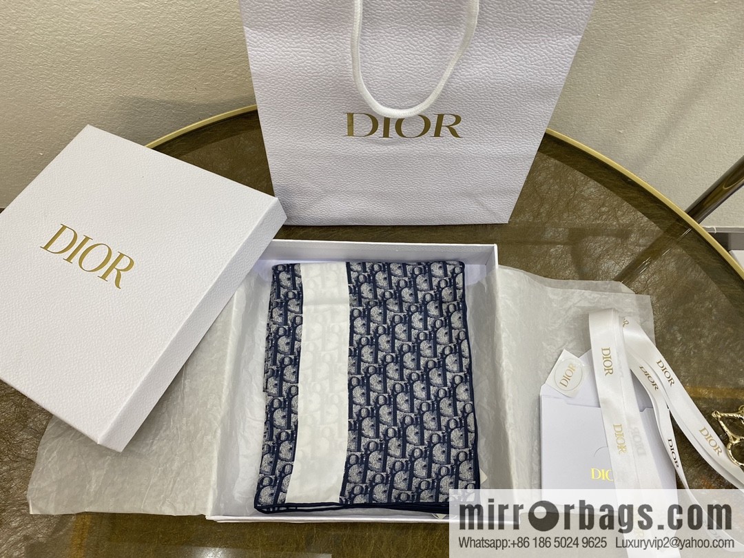 Dior sand wash 100% silk scarf