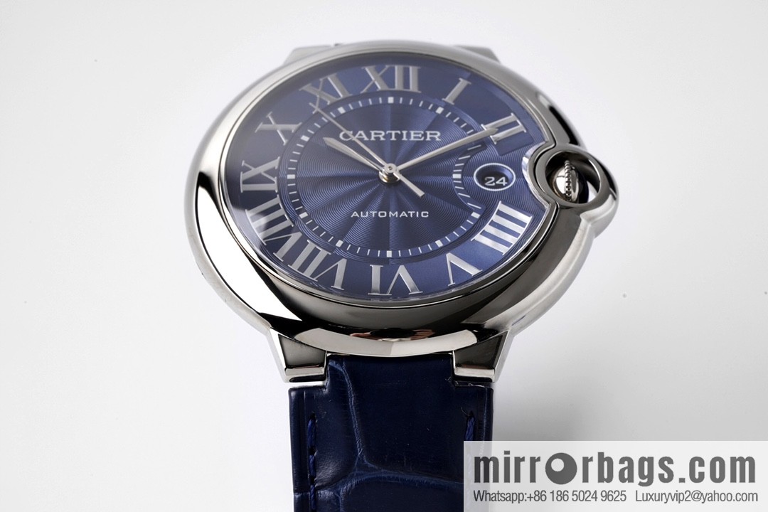 AF's strongest masterpiece! Cartier 42mm Blue Balloon WSBB0003 Men's Watch Upgraded 2824 Movement Series