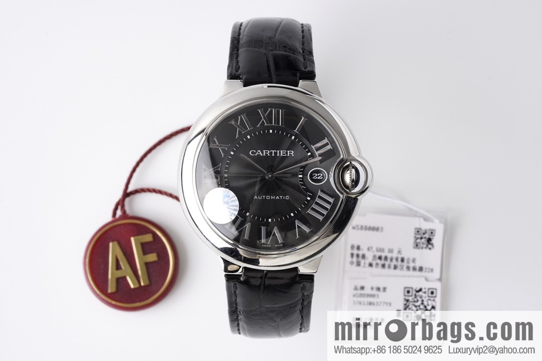 AF's strongest masterpiece! Cartier 42mm Blue Balloon WSBB0003 Men's Watch Upgraded 2824 Movement Series