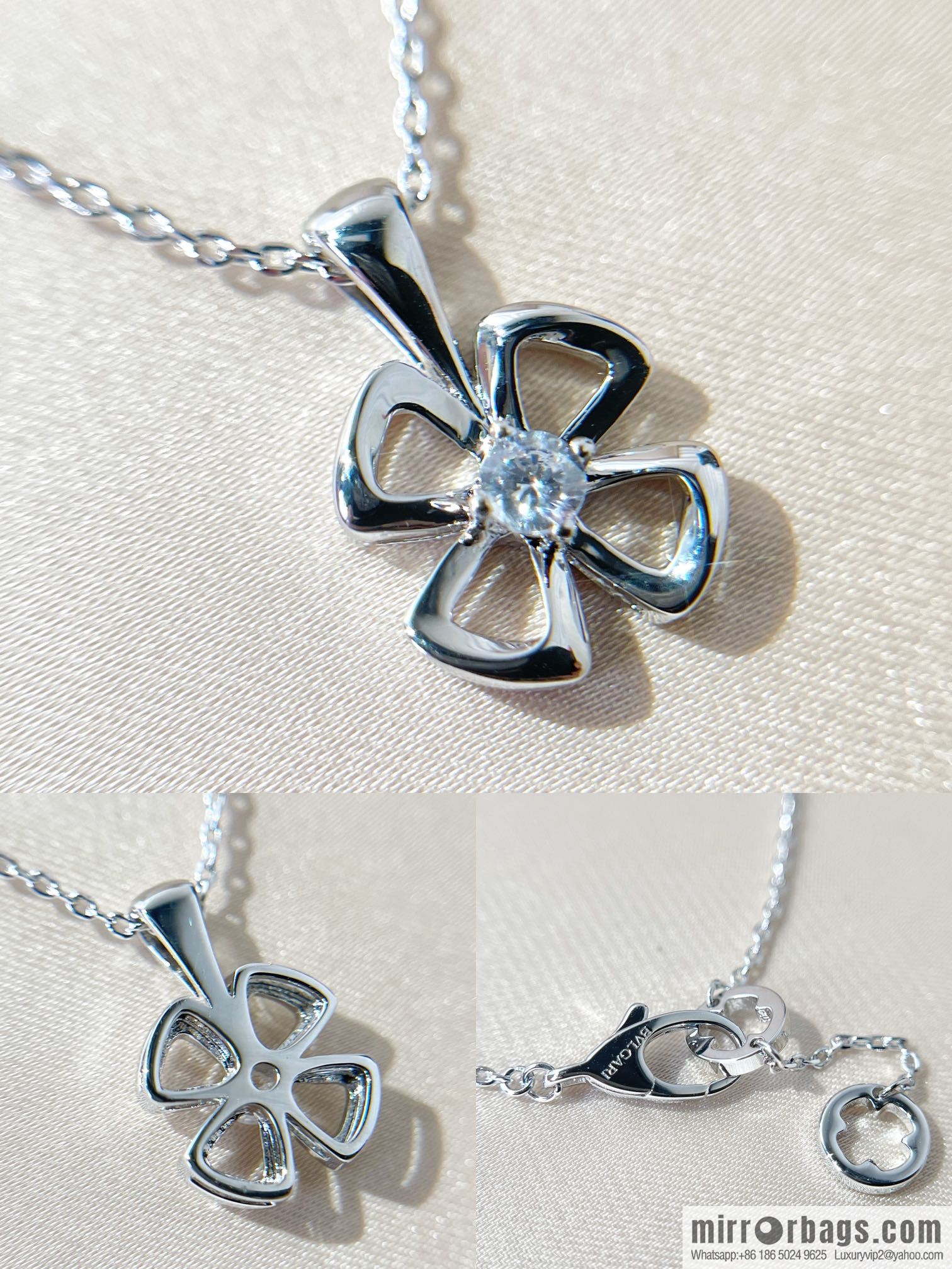BVLGARI Bulgari series, four-leaf clover necklace
