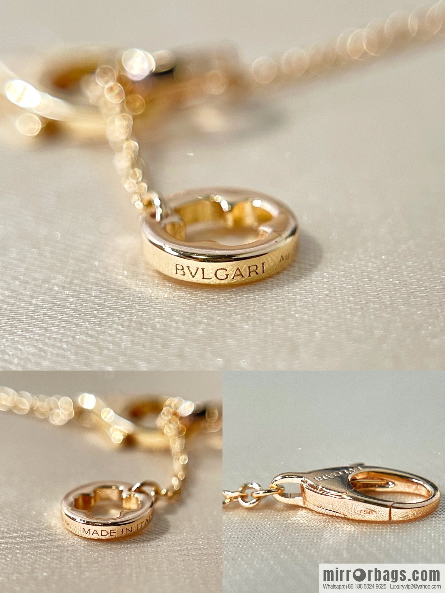 BVLGARI Bulgari series, four-leaf clover necklace