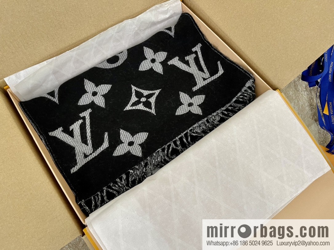 LV Louis Vuitton SIMPLY LV wool long towel m76964 m76966