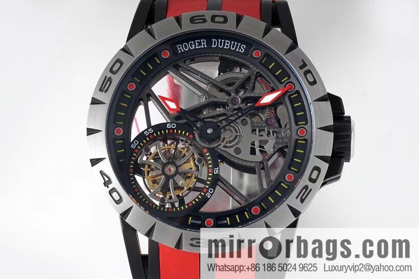 JB Roger Dubuis Excalibur Spidr (King Series) 🎮 RDDBEX0479 Hollow Flying Tourbillon Watch