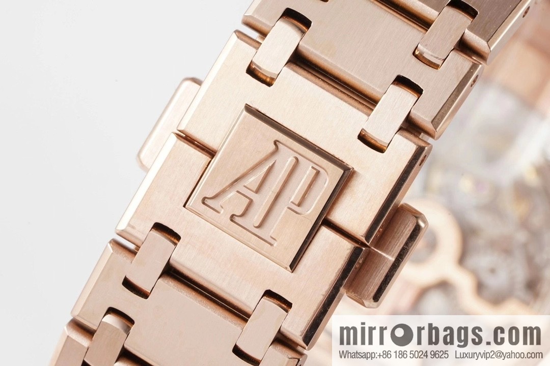 Royal Oak 15202 watch size 39mm super two-pin mechanical movement, sapphire crystal glass mirror, original Cal.2121 automatic movement