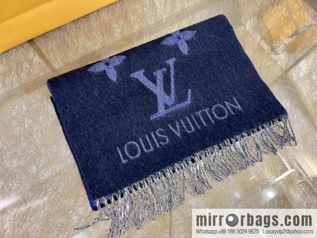LV Louis Vuitton REYKJAVIK classic cashmere scarf M76702