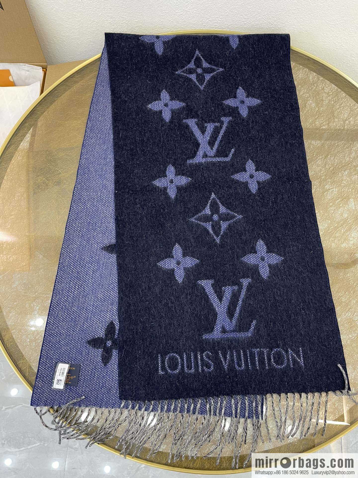 LV Louis Vuitton REYKJAVIK classic cashmere scarf M76702