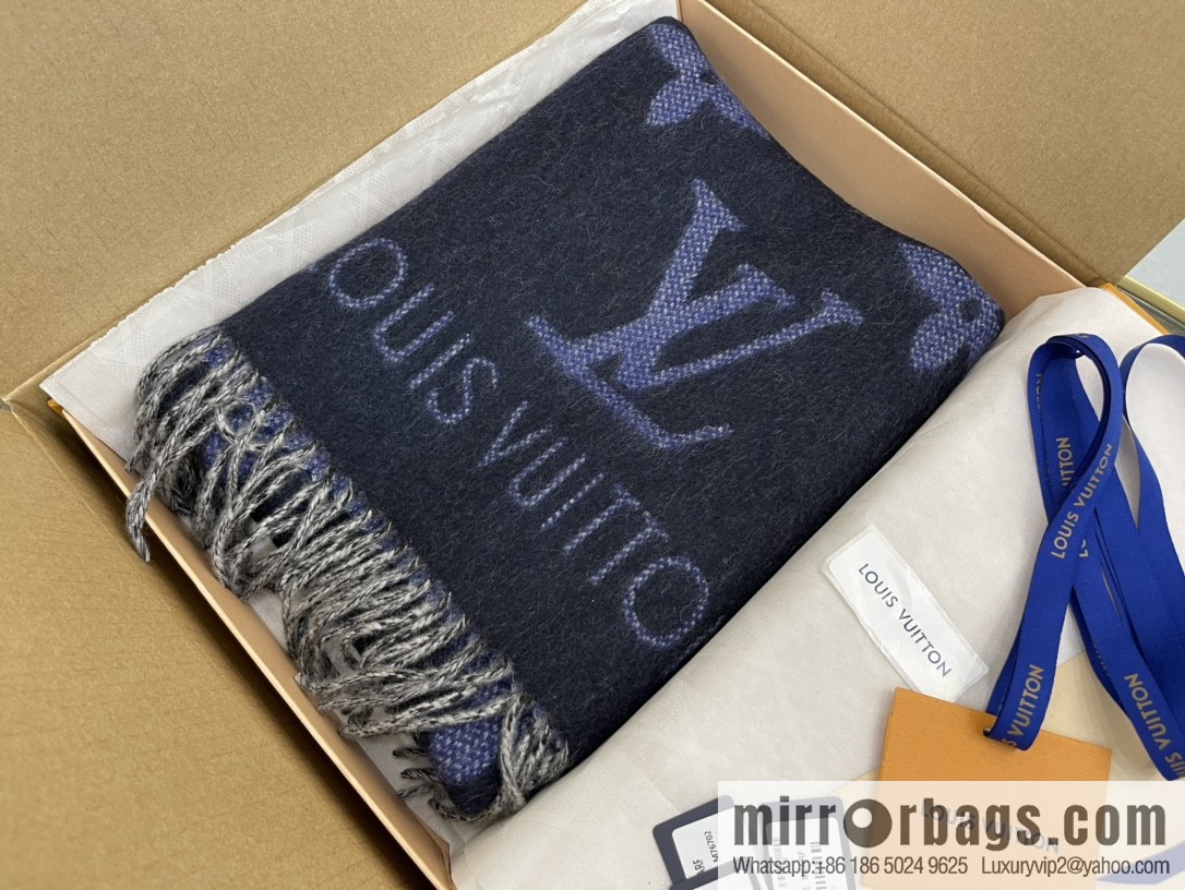 LV Louis Vuitton REYKJAVIK classic cashmere scarf M76702
