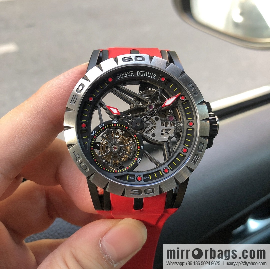 JB Roger Dubuis Excalibur Spidr (King Series) 🎮 RDDBEX0479 Hollow Flying Tourbillon Watch