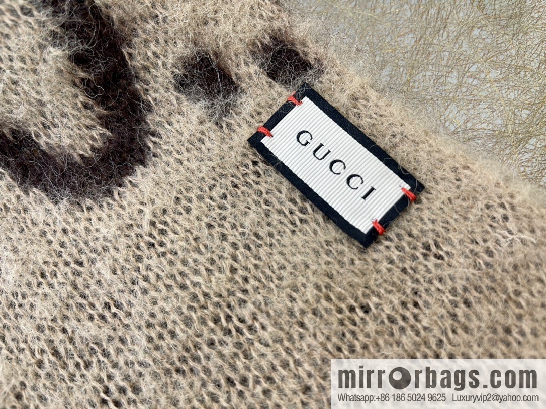 (Set) GUCCI Gucci Mohair wool towel 638680