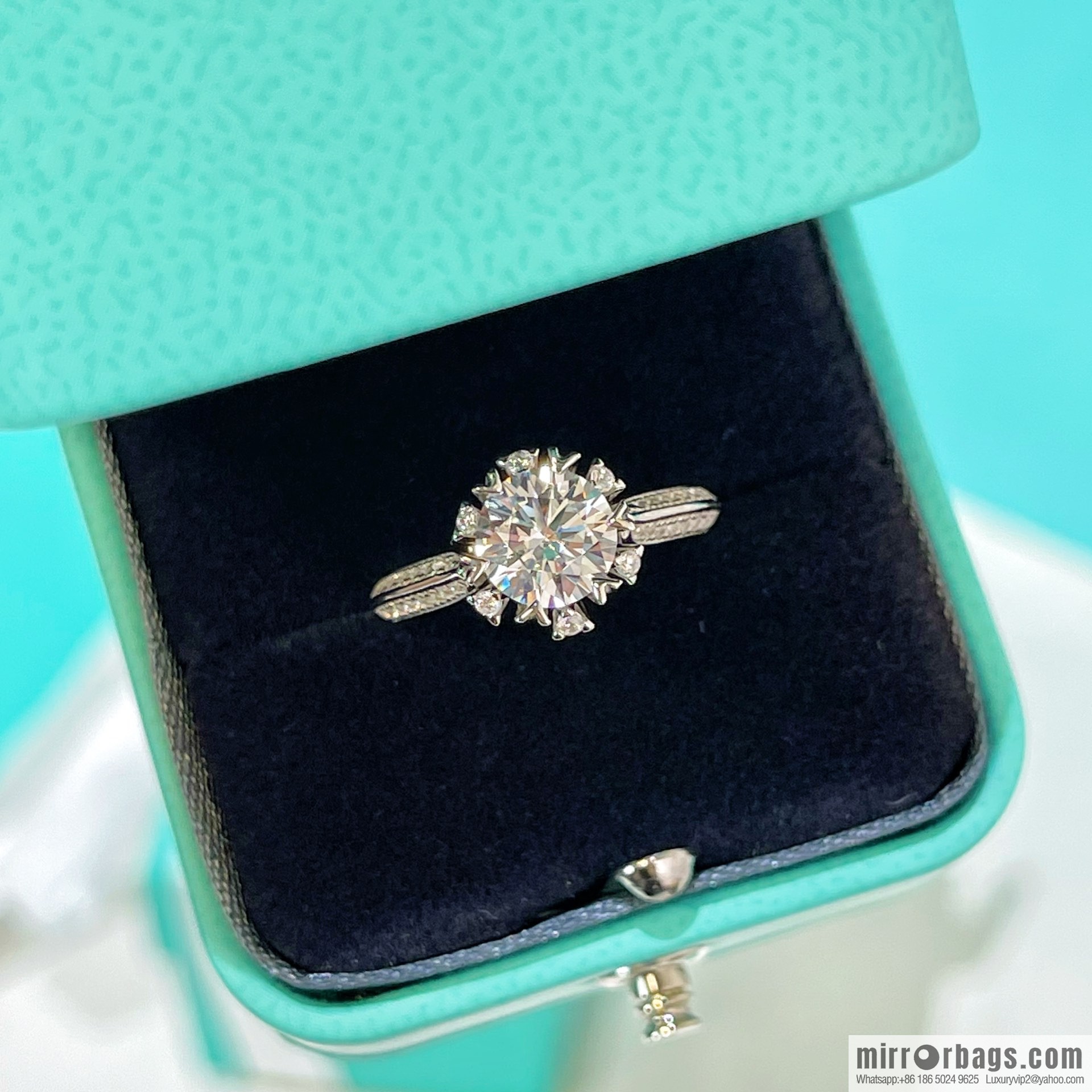 New ☑️ TIFFANY & CO. Tiffany & Co. Mozambican Diamond Ring