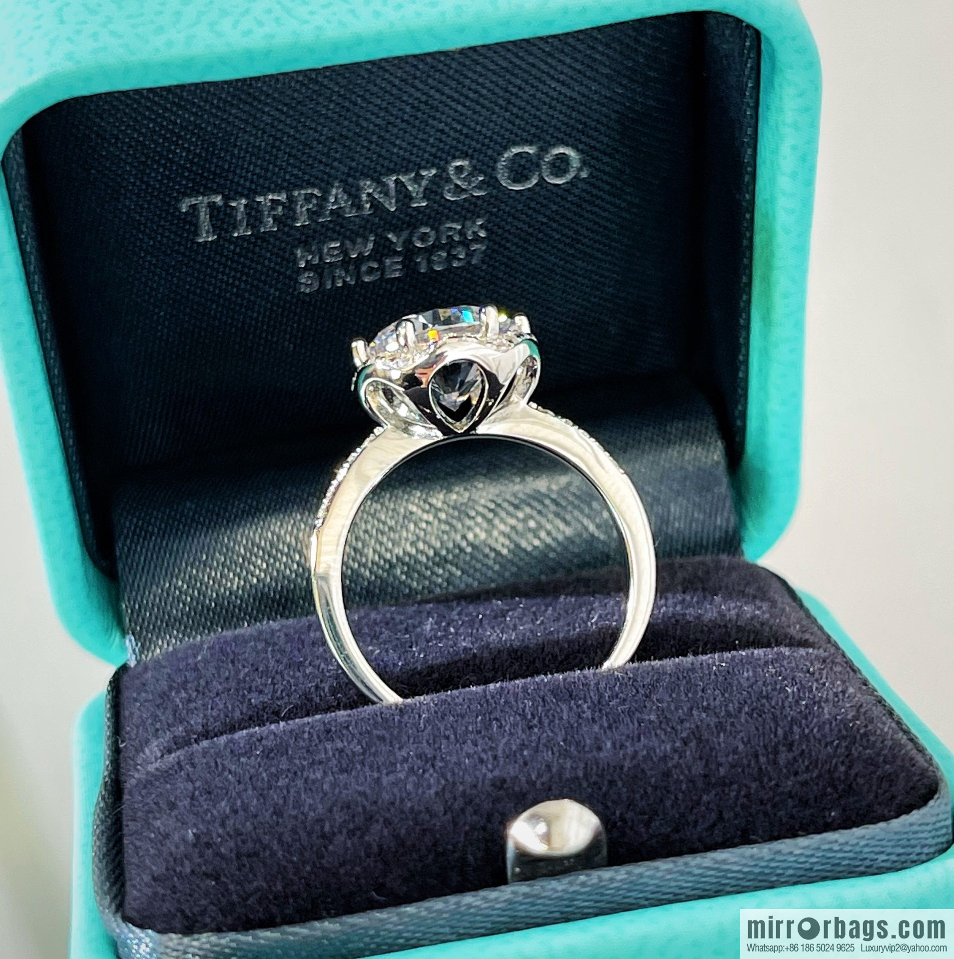 New ☑️ TIFFANY & CO. Tiffany & Co. Mozambican Diamond Ring