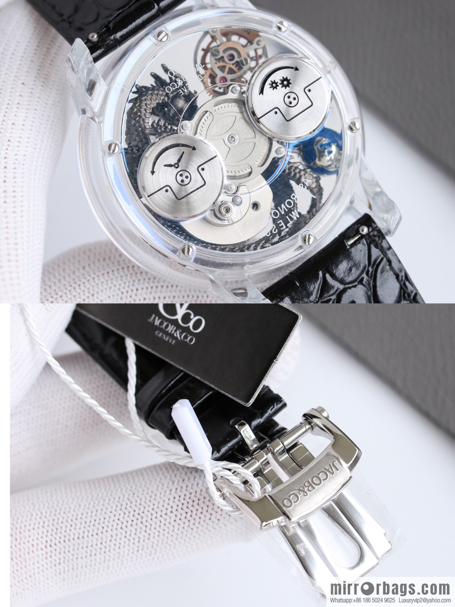 H8 🔥 new 🔥 shocked the audience Jacob & Co. Jack Bao, celestial series auspicious dragon 🐉 watch