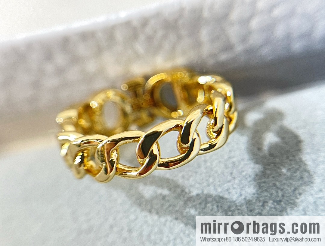 New ☑️ DIOR Dior full diamond letter ring