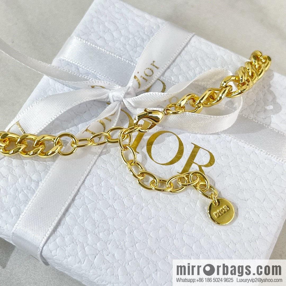 New ☑️ DIOR Dior full diamond bracelet necklace