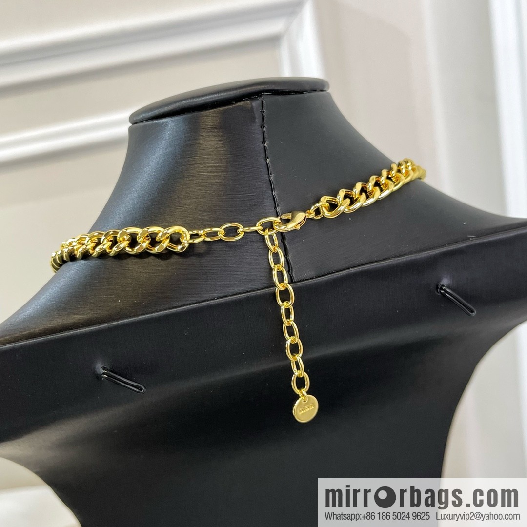 New ☑️ DIOR Dior full diamond bracelet necklace