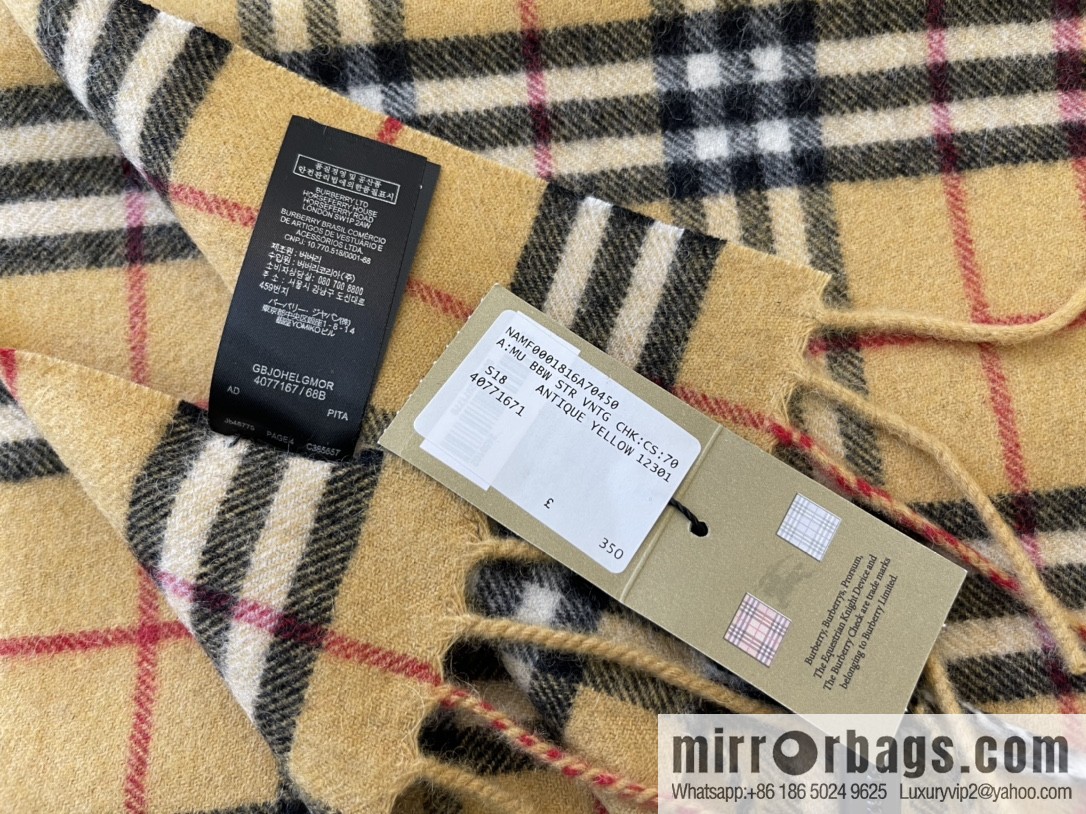 Burberry Rainbow Cashmere Scarf